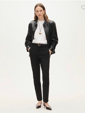 J. Crew pre-worn Cameron pant in 4 season stretch in black 12
